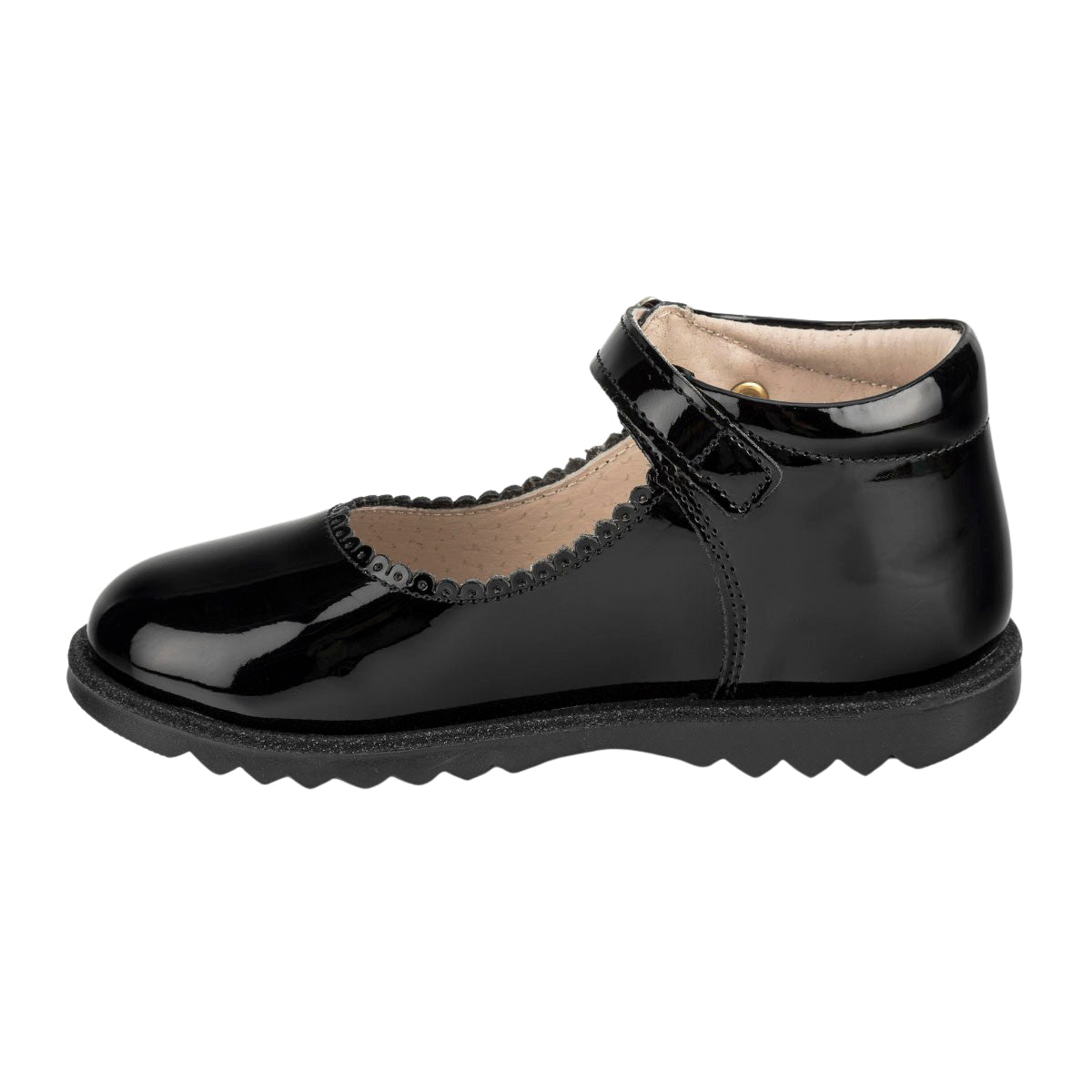 Zapato Escolar Casual Charol Niña Coqueta 05776
