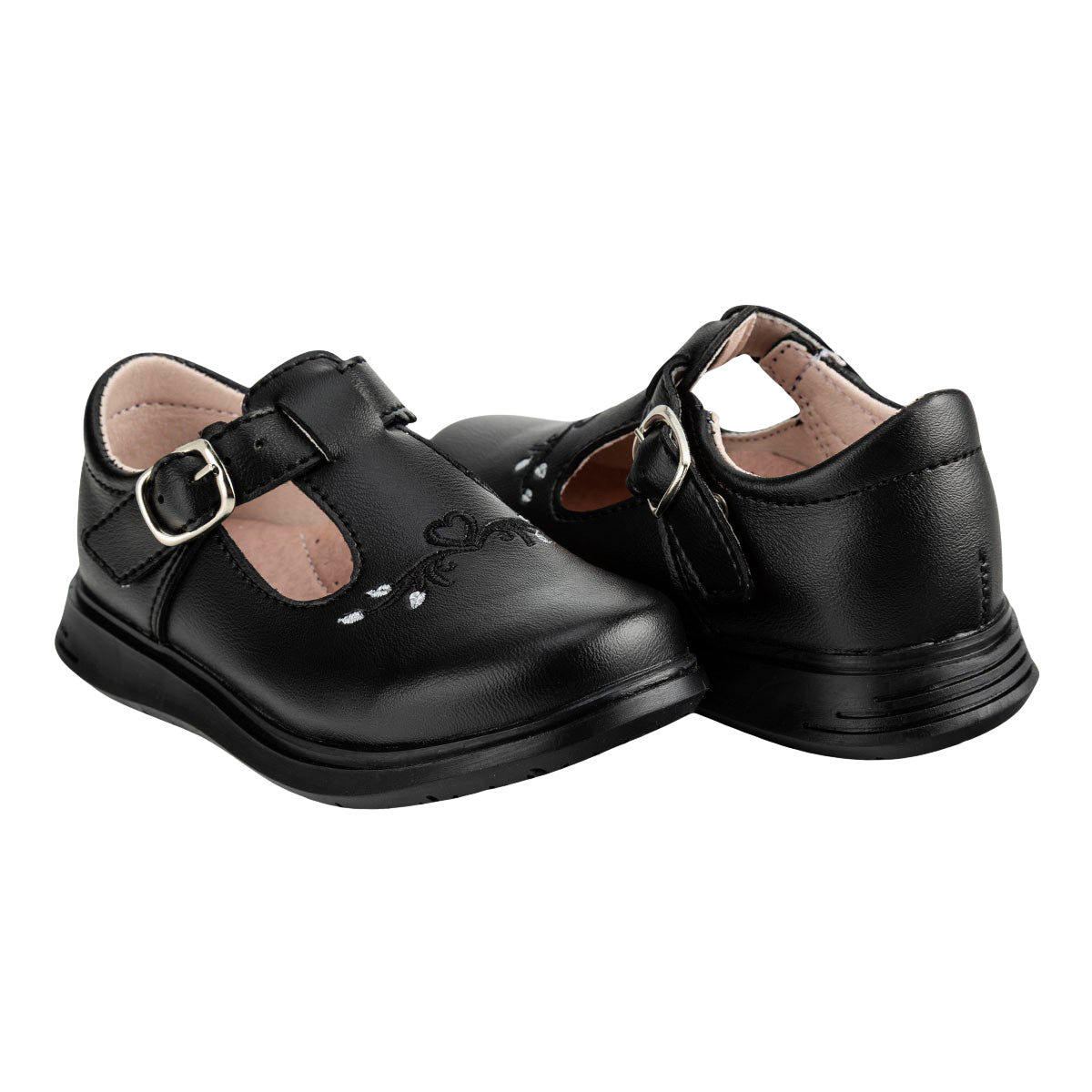 Zapato Escolar Corazón Casual Niña Nick&Wick 07077