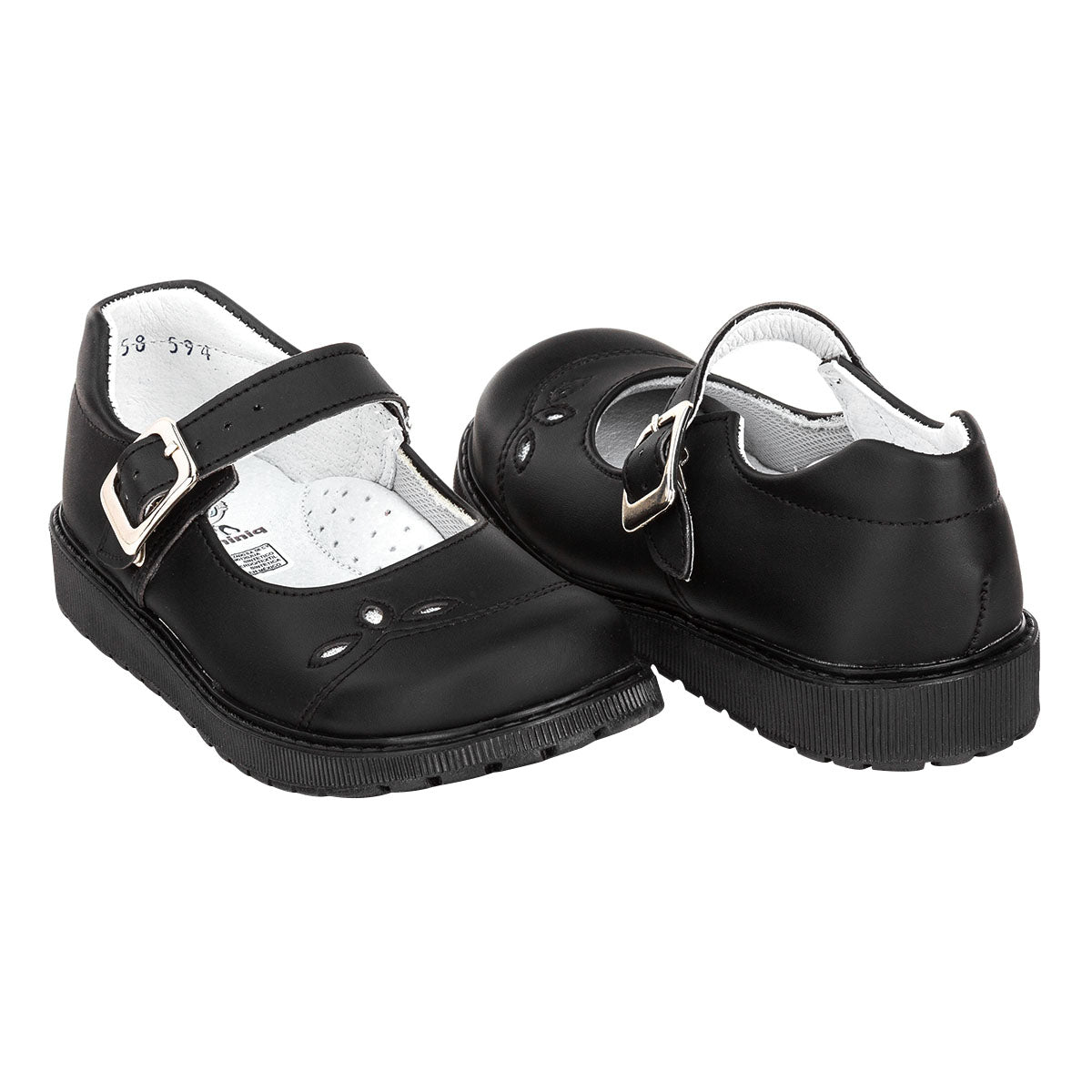 Zapato Escolar Hebilla Niña Dominiq 03937