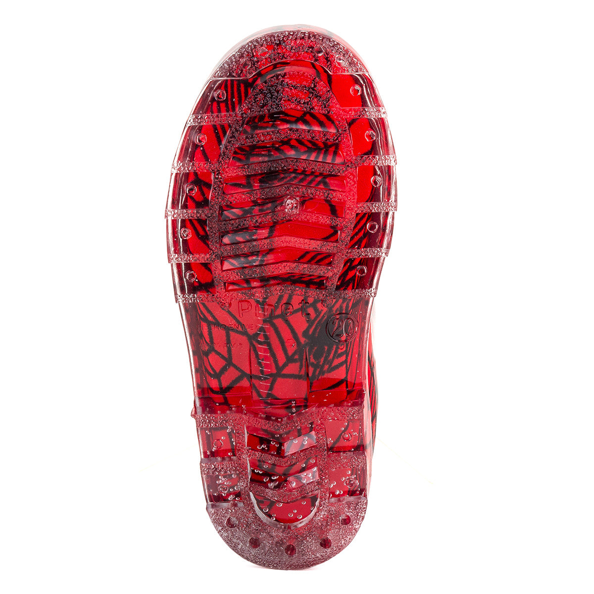 Bota Lluvia Moda Araña Niño Pinet 04182