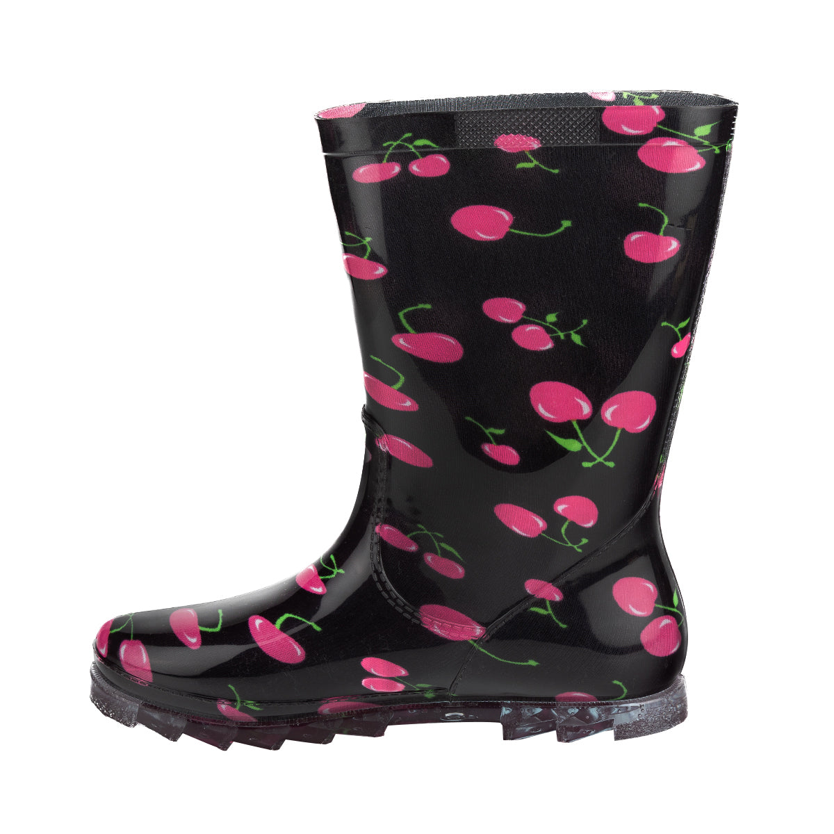 Bota Lluvia Cereza Para Mujer Pinet 05802