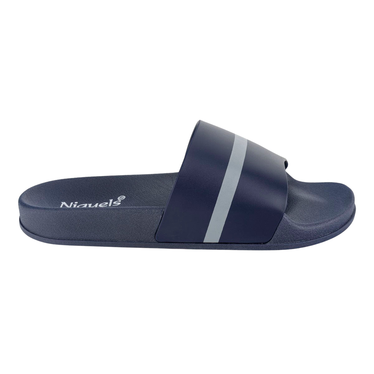 Sandalias Cómodas Casual Para Hombre Viamoda 05366/67 Negro-Azul