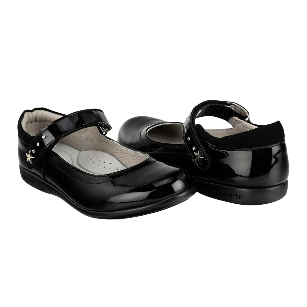 Zapato Moda Escolar Charol Joven Karsten 05376 - Tres Reyes Zapaterías - México