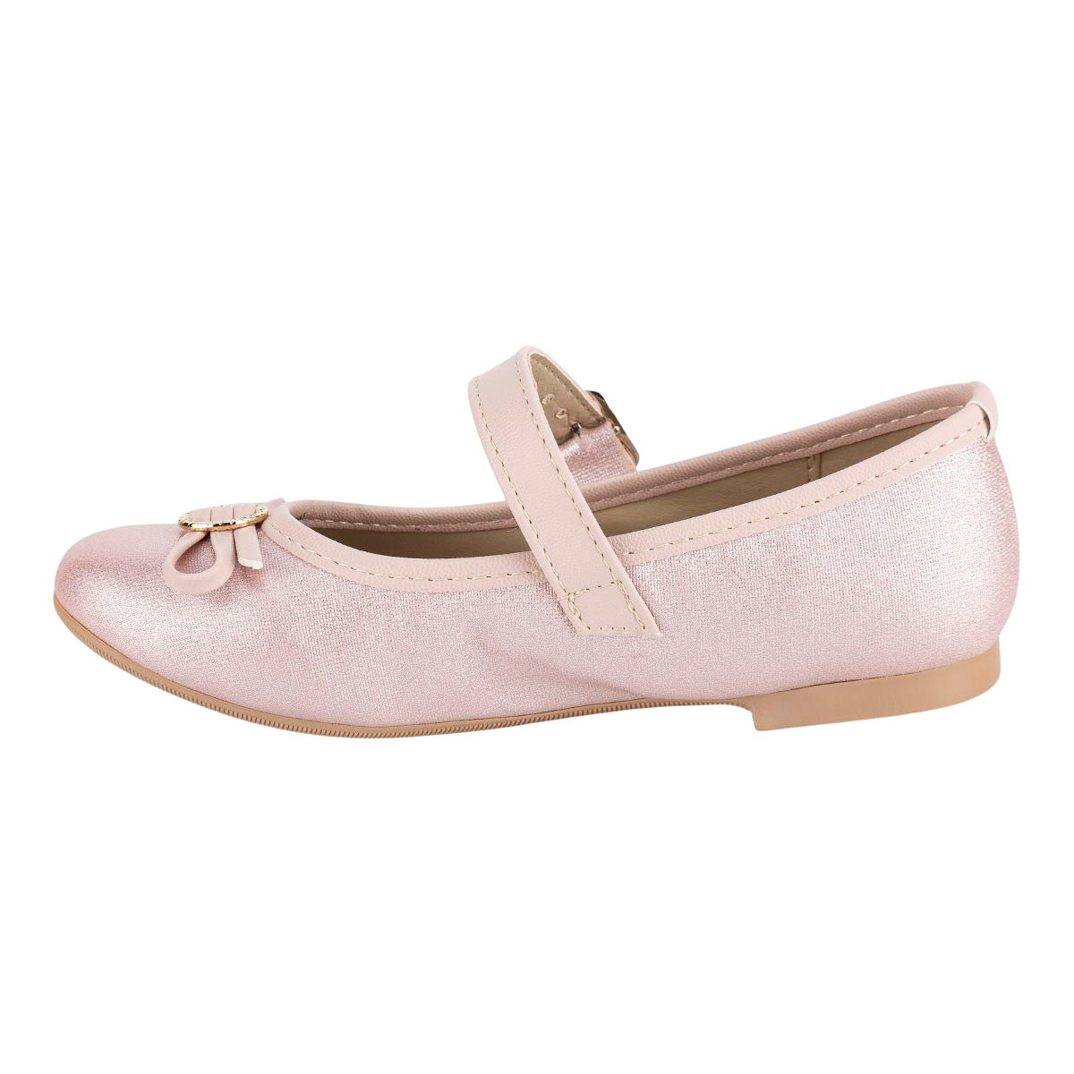 Zapato Balerina Flat Niña Caramel 06448/06450 Caramel Balerina Caramel Calzado con Estilo en México