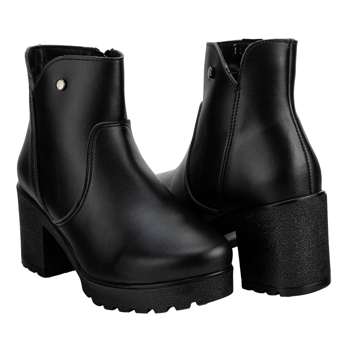Botín Moda Tacón Para Mujer Touche 06244 - Tres Reyes Zapaterías - México