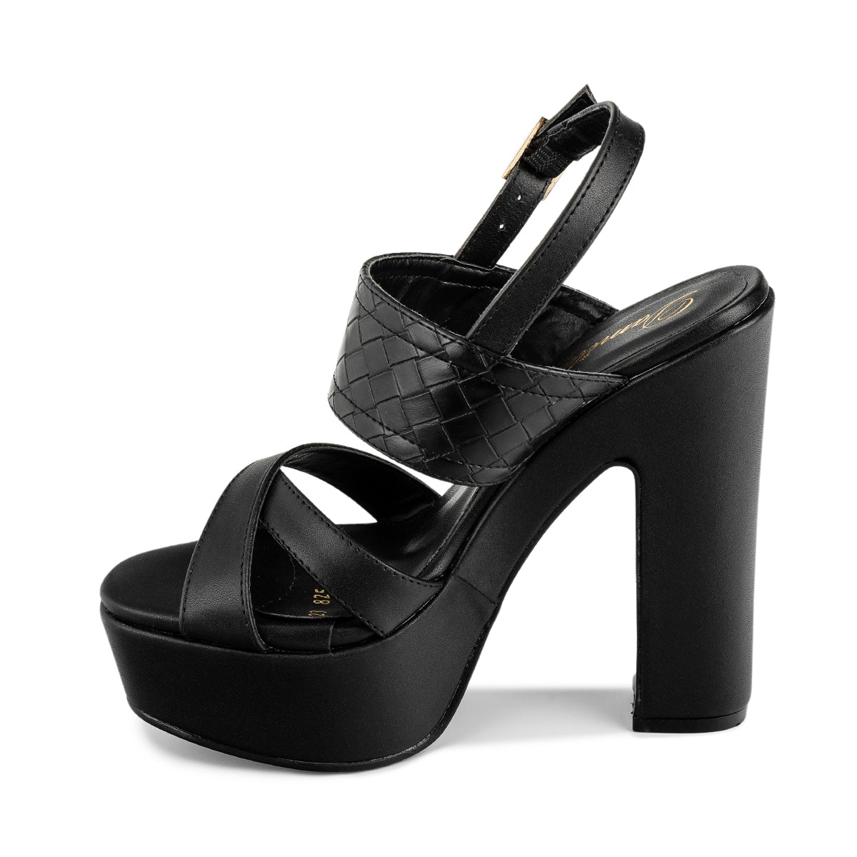 Sandalia Moda Negra Dama Damita 05207