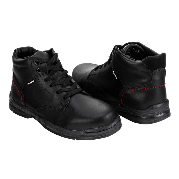 Botín Escolar Clásico Negro Joven Bambino 04391