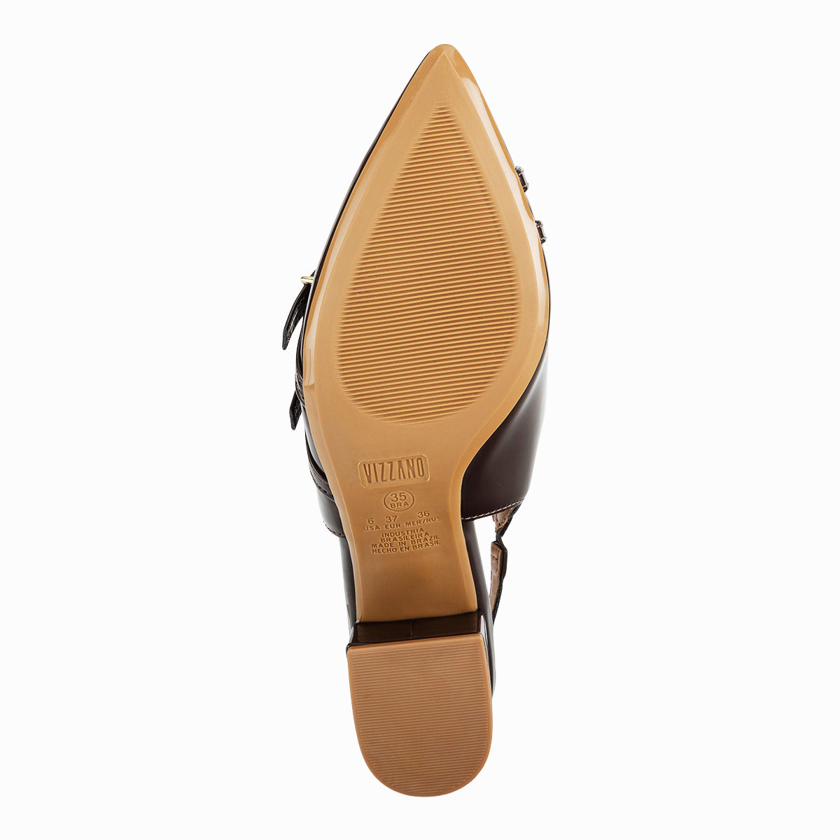 Zapato color cacao de la marca Vizzano