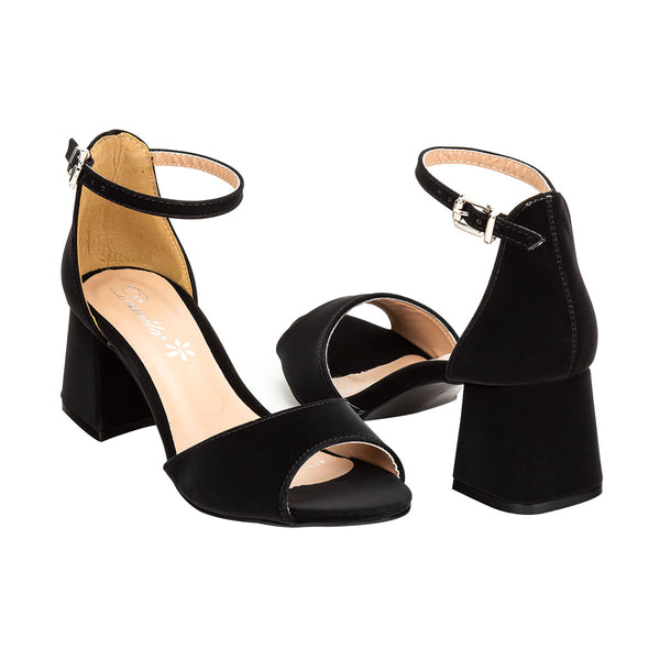 Zapatos Cmodos Amazon Zapatos De Tacon Grueso Negros ▷ Zapato