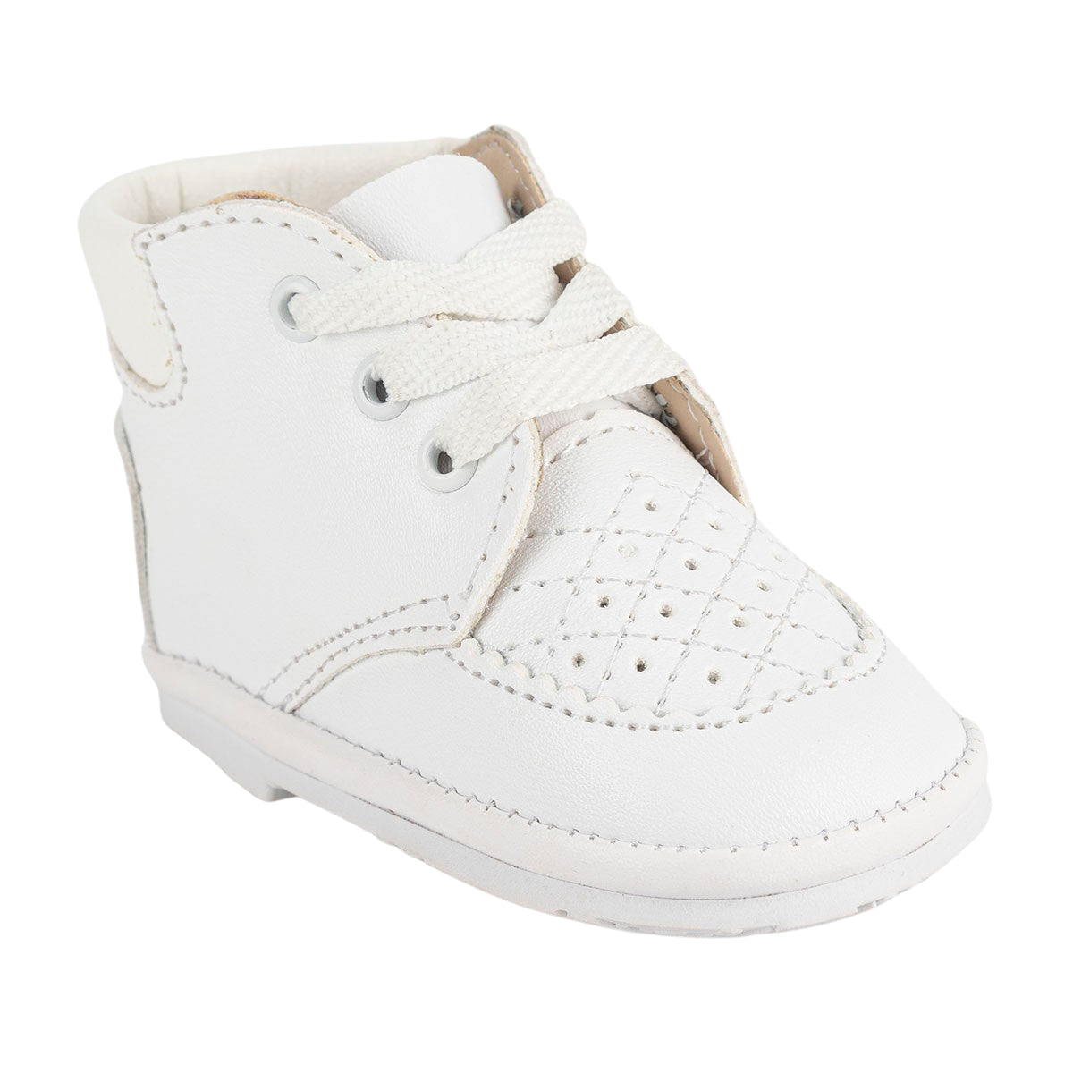 Zapato Bautizo Velcro Bebé Jerry 00119