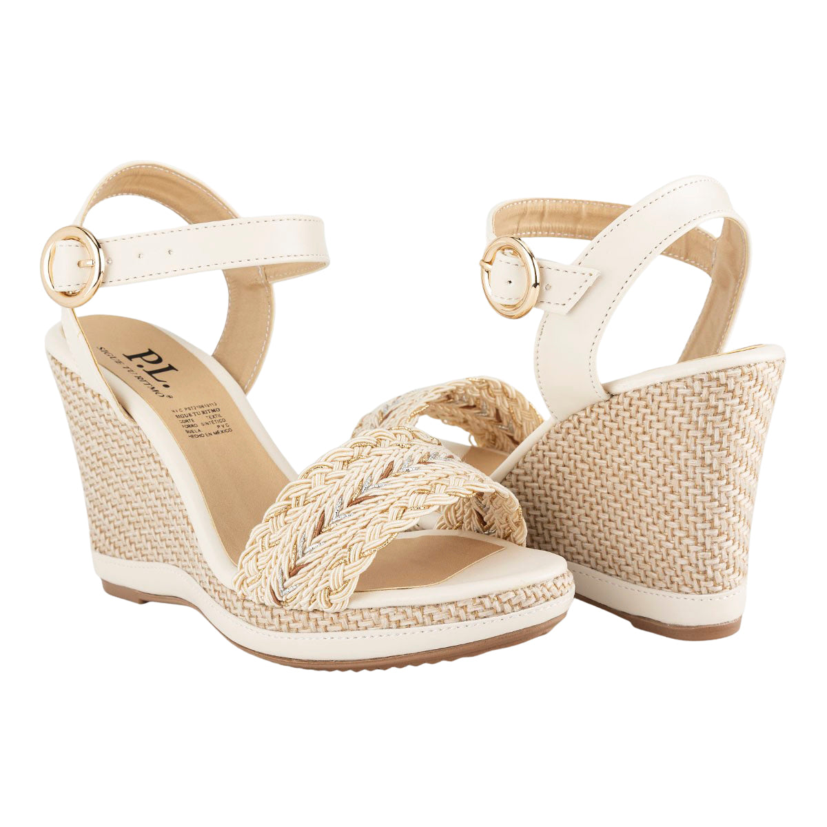Sandalia Cuña Trenza Para Mujer Penny Lane 06566 Penny Lane Sandalias Penny Lane Calzado con Estilo en México