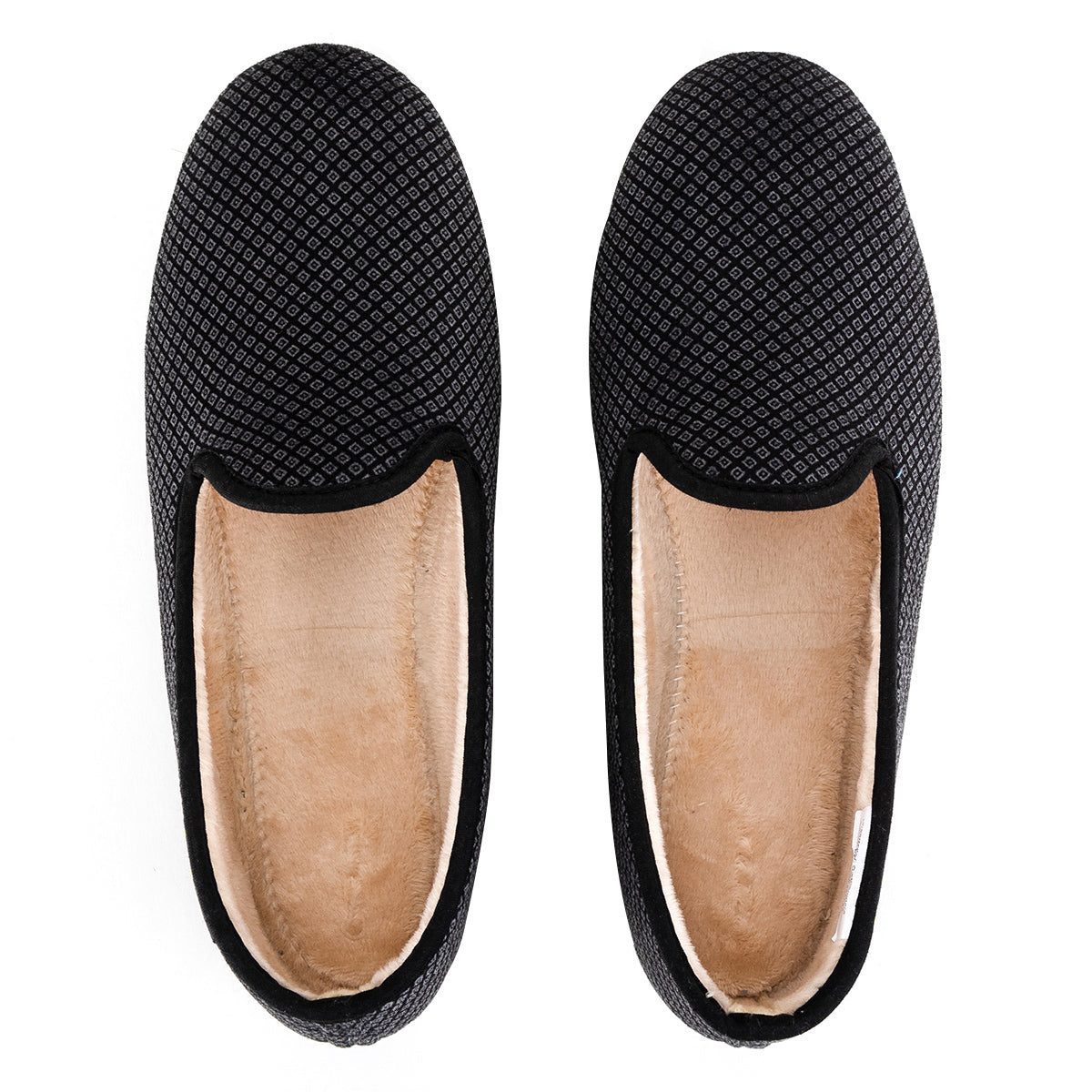 Pantufla Negra Cómoda  Dama Extra Confort 03997