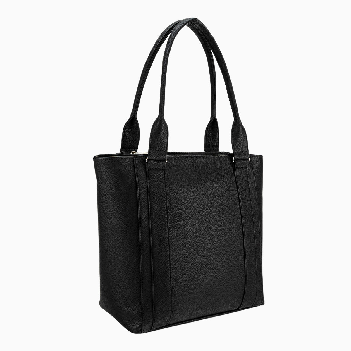 Bolsa color negro de la marca Roger.