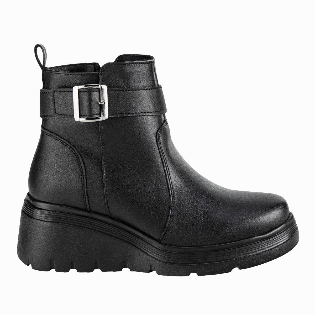 Botín Casual Hebilla Para Mujer Green love 08143