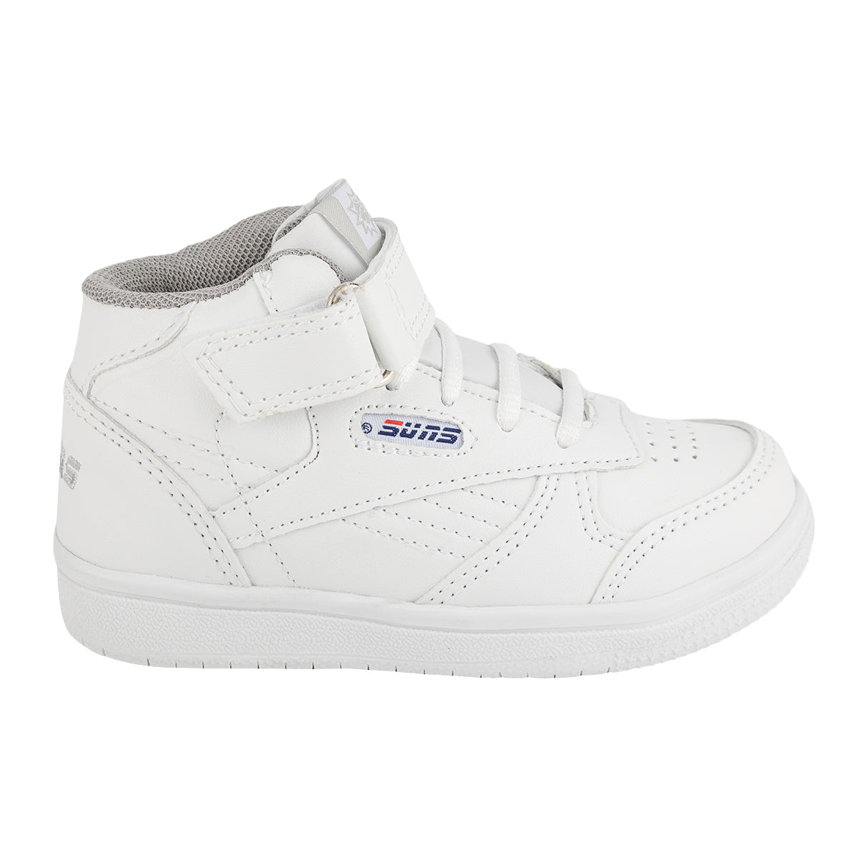 Tenis Blancos Escolar Casual Niño Suns 05345