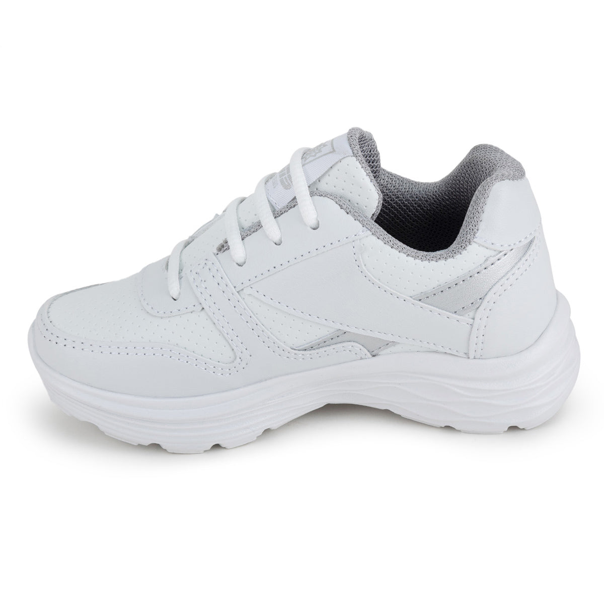 Tenis Blancos Escolar Moda Niño Suns 04622 Suns Tenis Suns Calzado con Estilo en México