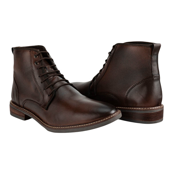 Botines Caballero Vestir Cafe Lugo Conti 17h731 Tres Reyes