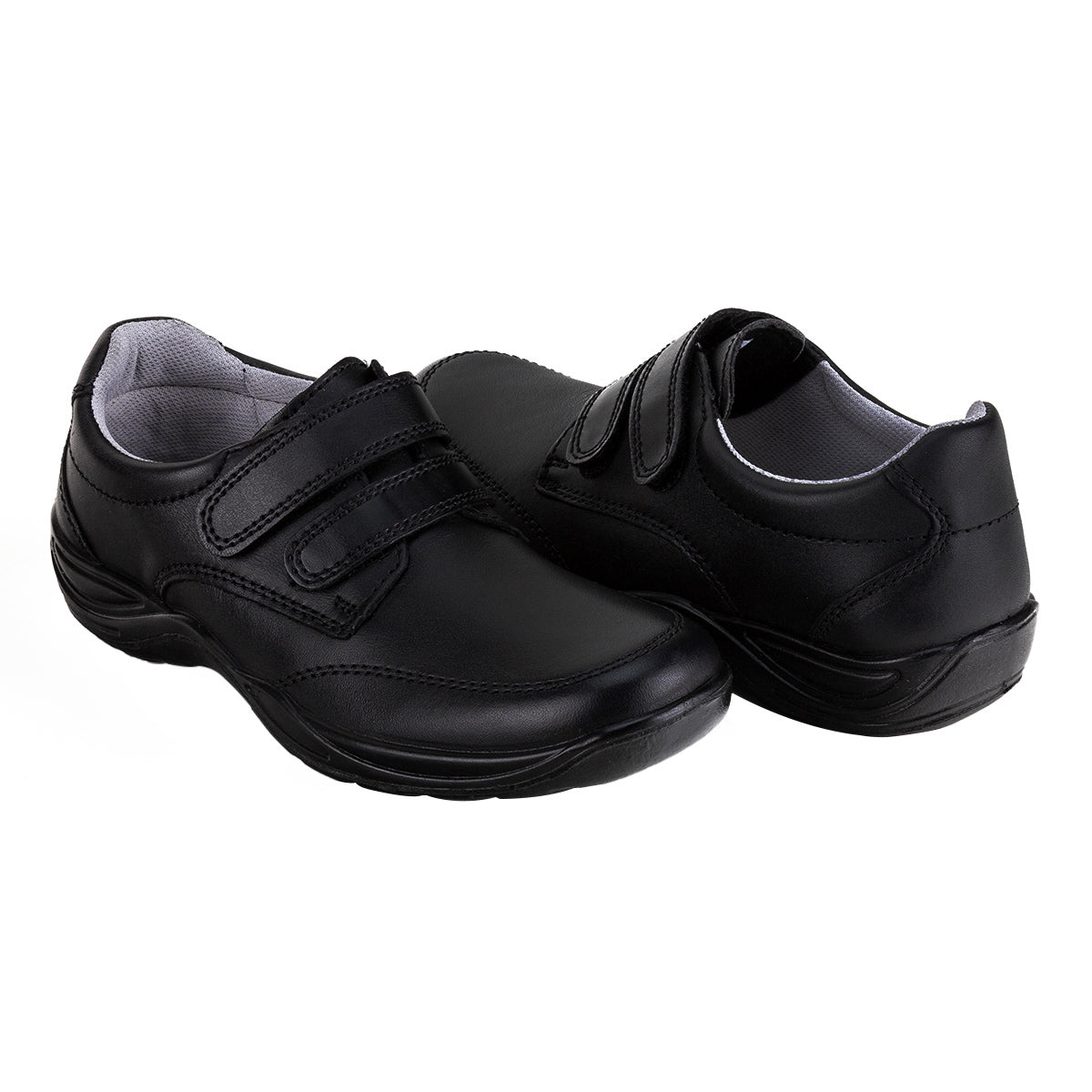 Zapato Vestir Niño Velcro Piel Flexi 04197