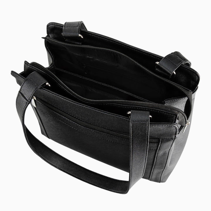 Bolsa en color negro de la marca Roger