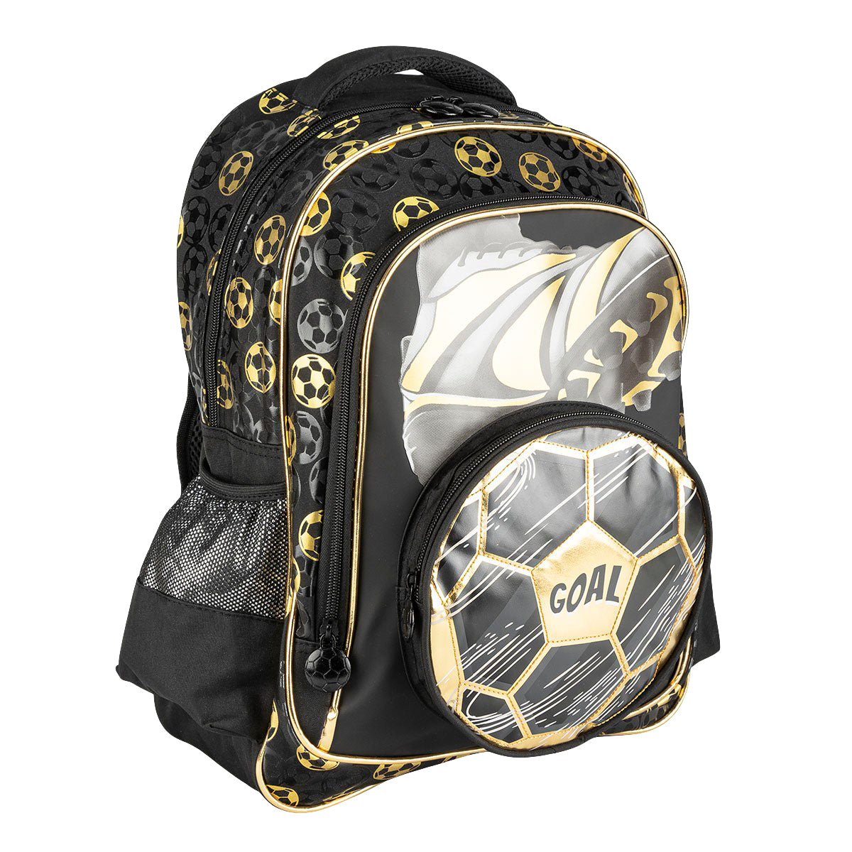 Set Mochila Lonchera Lapicera Balón Escolar 06064