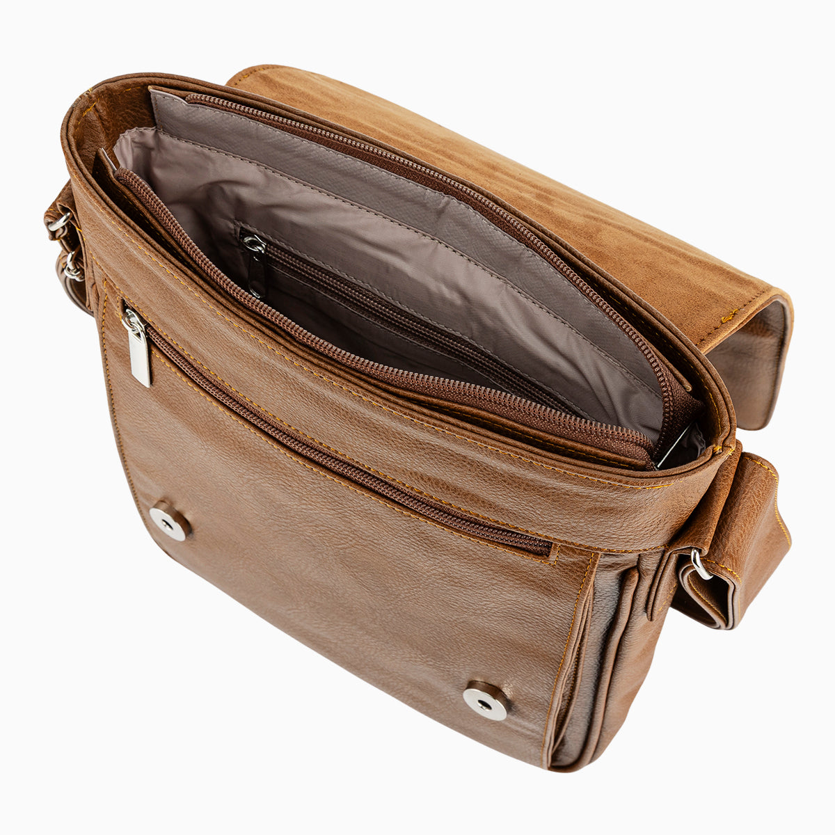 Bolsa de la marca Roger en color Camel