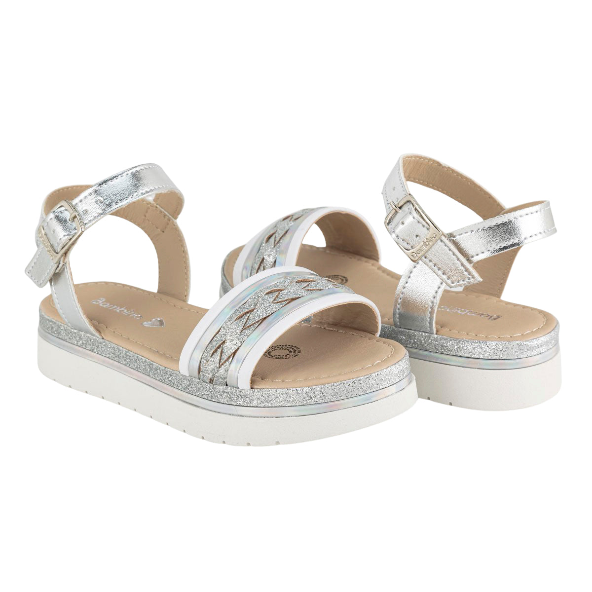 Sandalia Casual Trenza Niña Bambino 06695