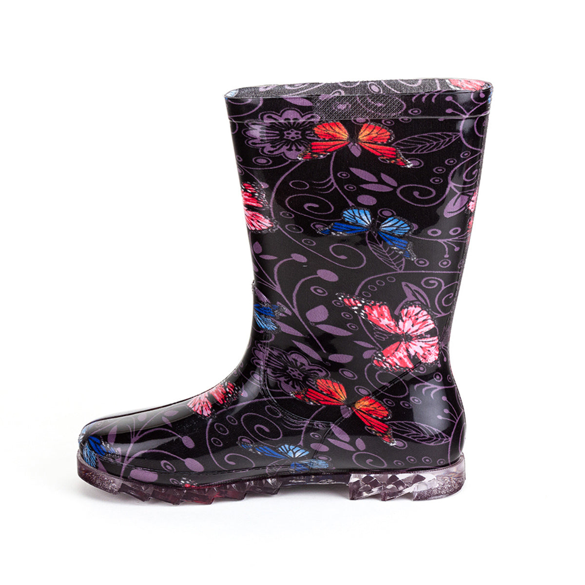 Bota Lluvia Mariposa Dama Pinet 04267