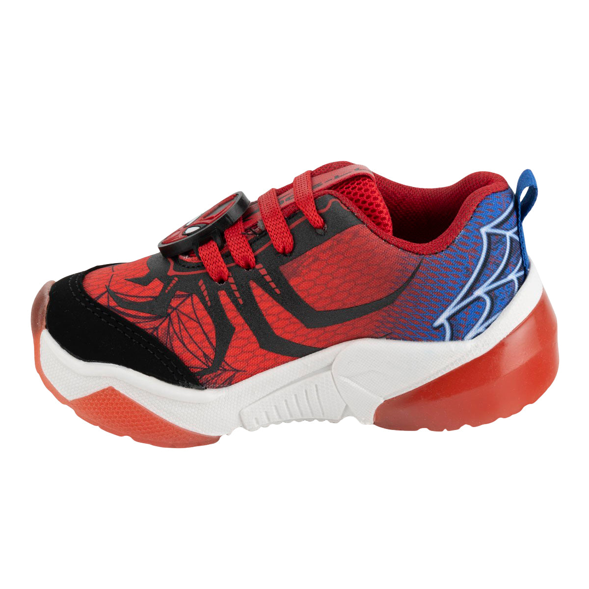 Tenis Moda Casual Spider Man Niño Kings Lu 04617