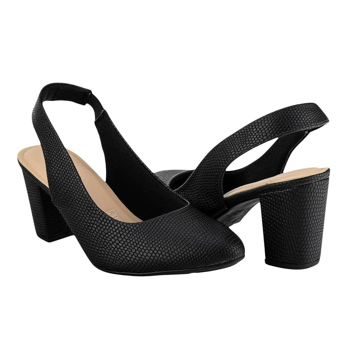 Zapato Slingback Tacón Para Mujer Modare 07156/57