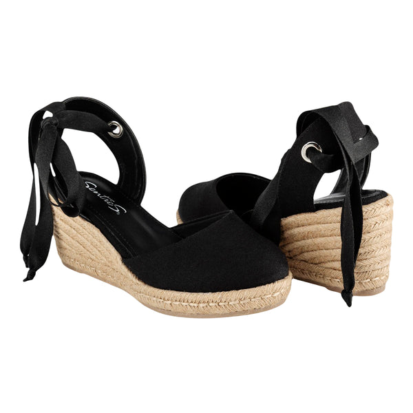 Alpargata Casual Moda Cuña Dama Senties 07041