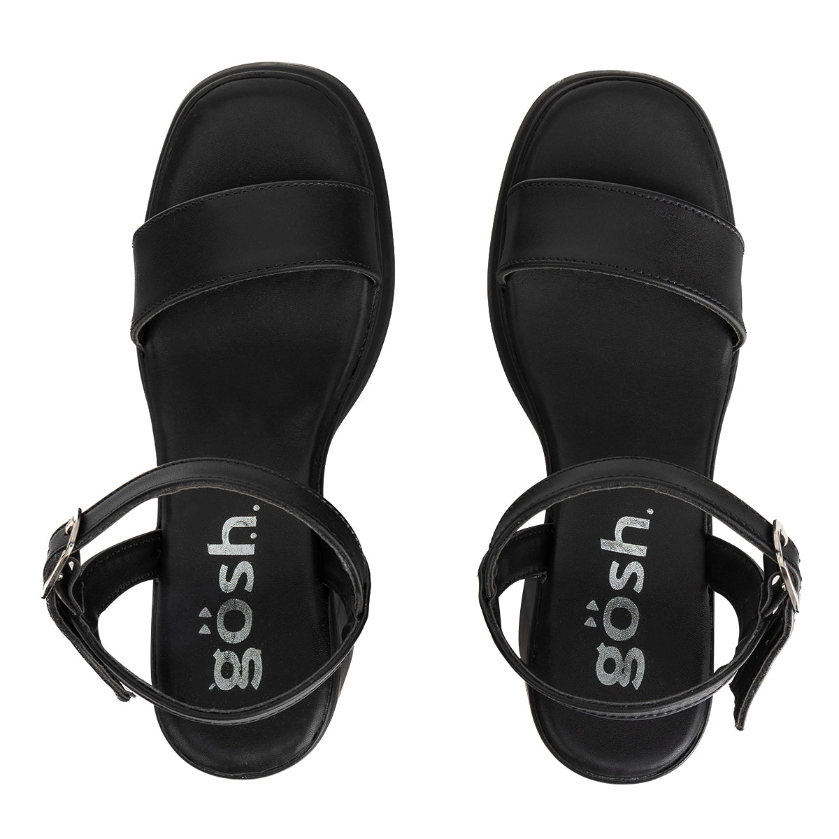 Sandalia Casual Tacón Hebilla Dama Gosh 05209