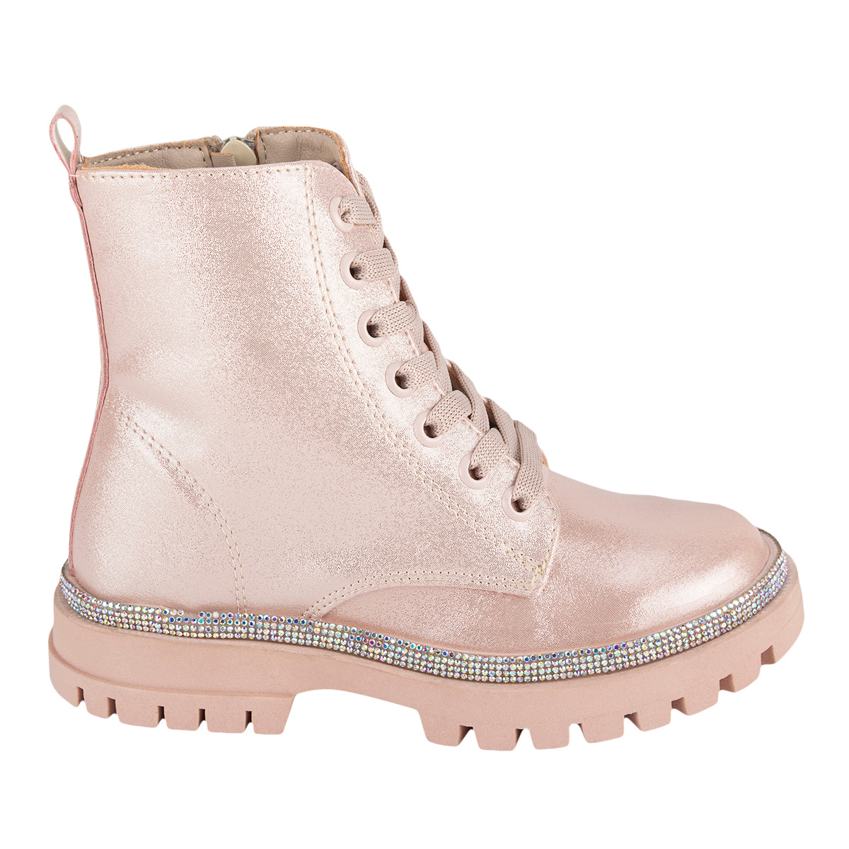 Bota Bambino Para Niña Moda Brillos 06120 - Tres Reyes Zapaterías - México