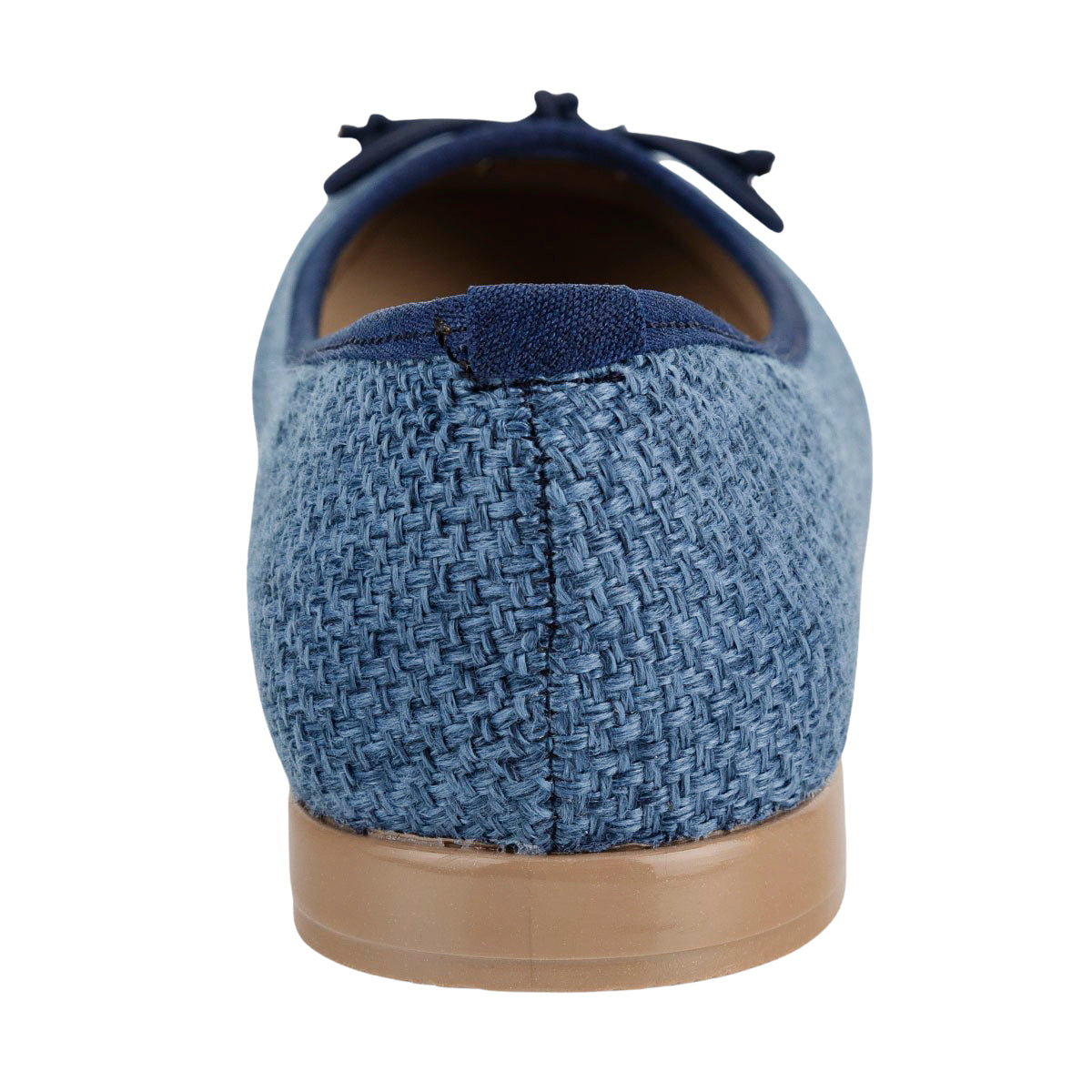 Zapato Casual Moño Dama Stampa Oro/Marino 06430-31