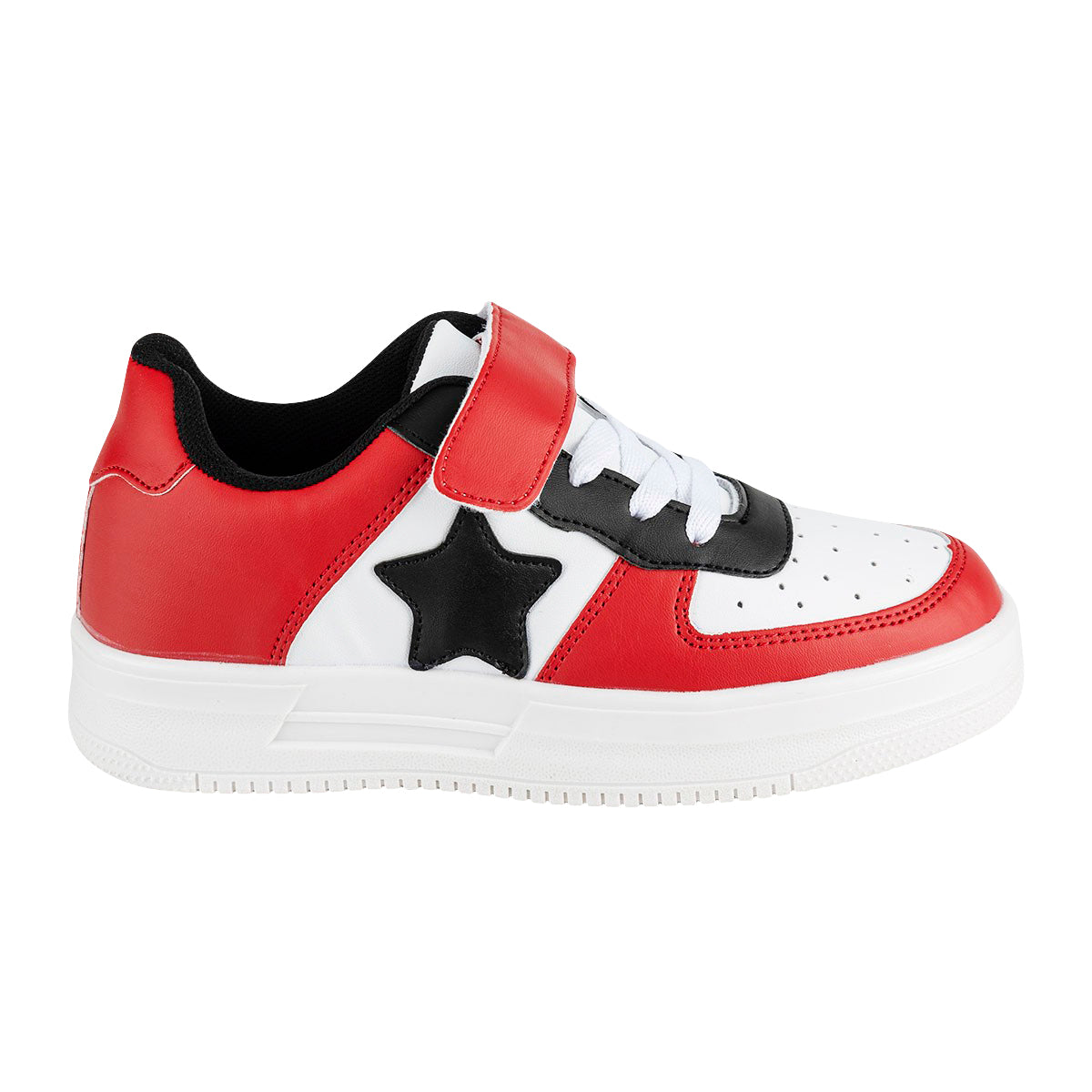 Tenis Estilo Casual Niño Rojo Blasito 06126