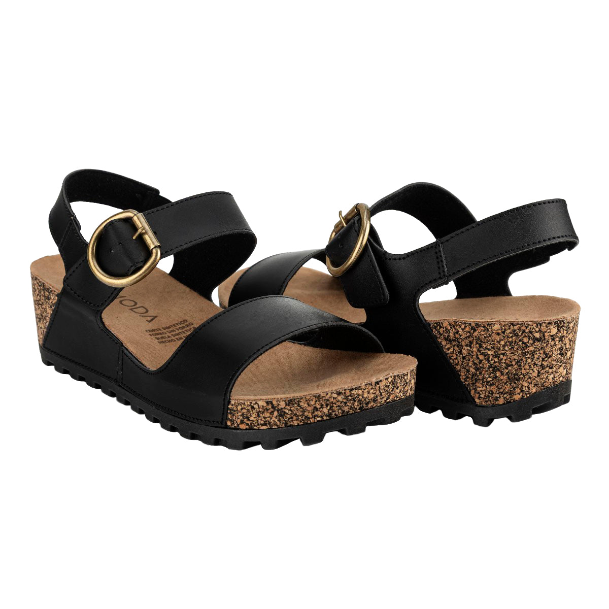 Sandalia Cuña Casual Dama Viamoda 06550