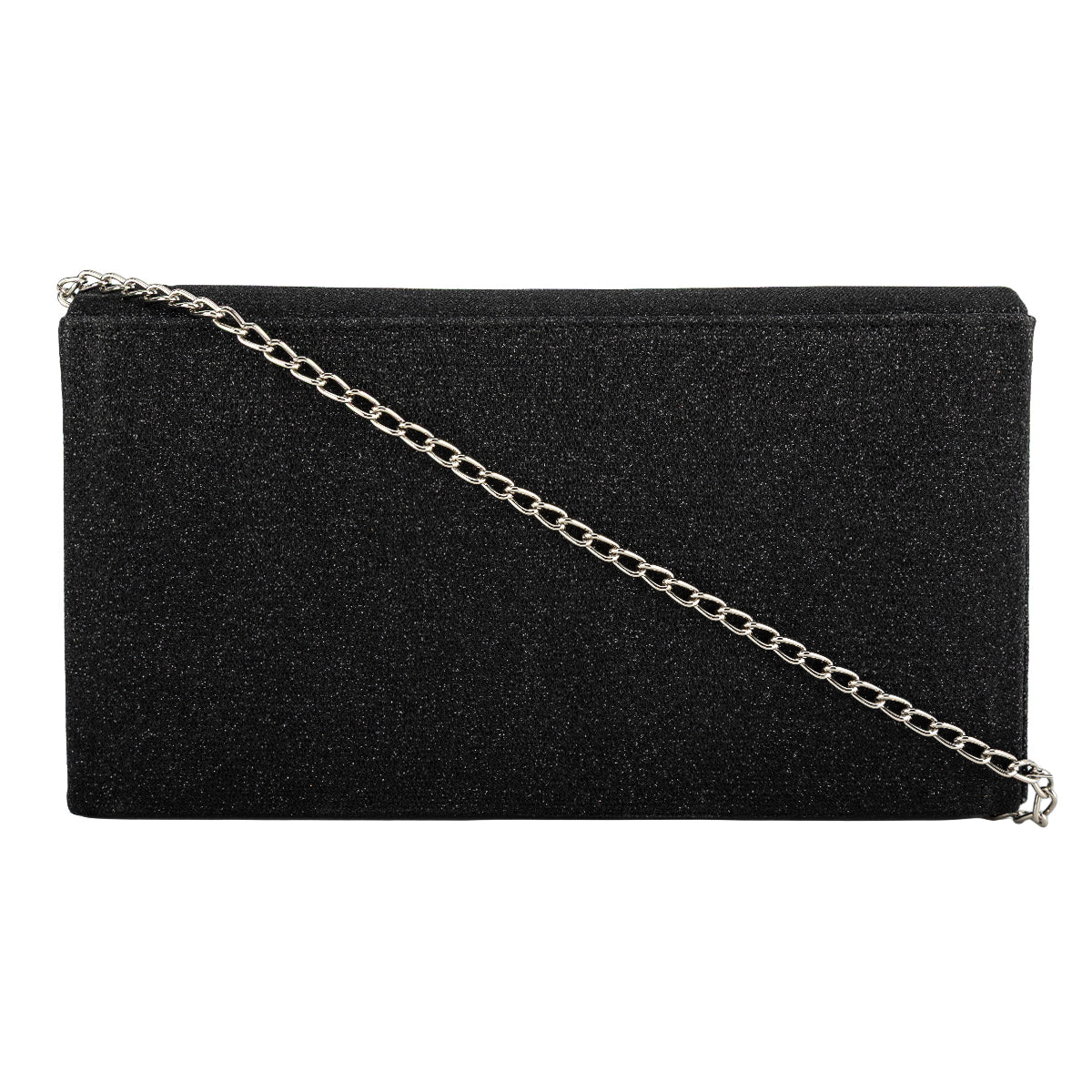 Bolso de mano en color negro de la marca Happy Shoes