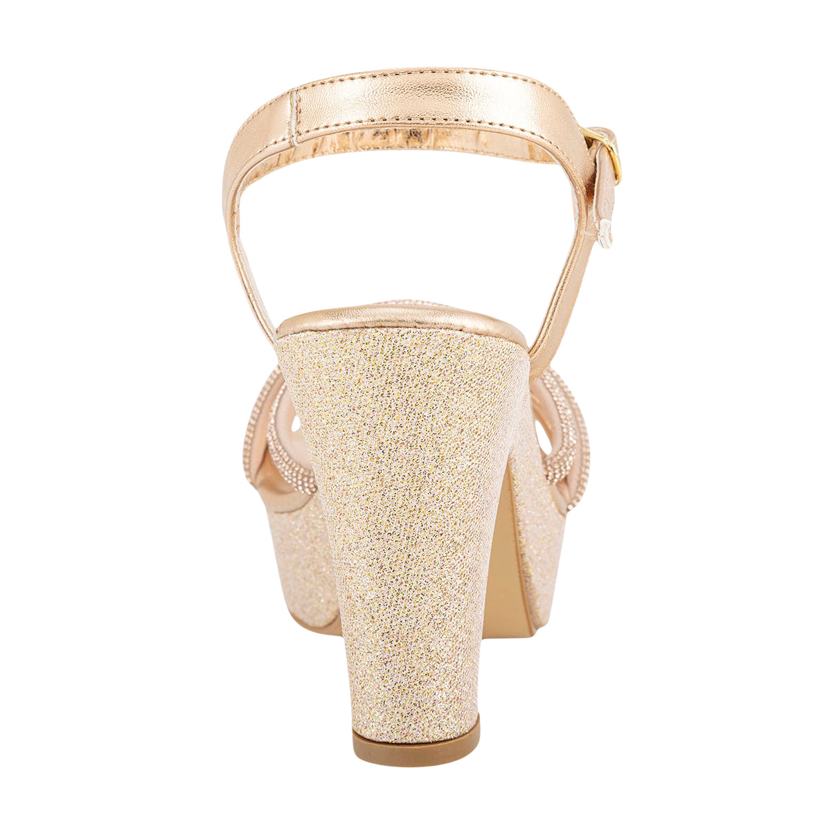 Sandalia Fiesta Plataforma Para Mujer Happy Shoes 07253/54