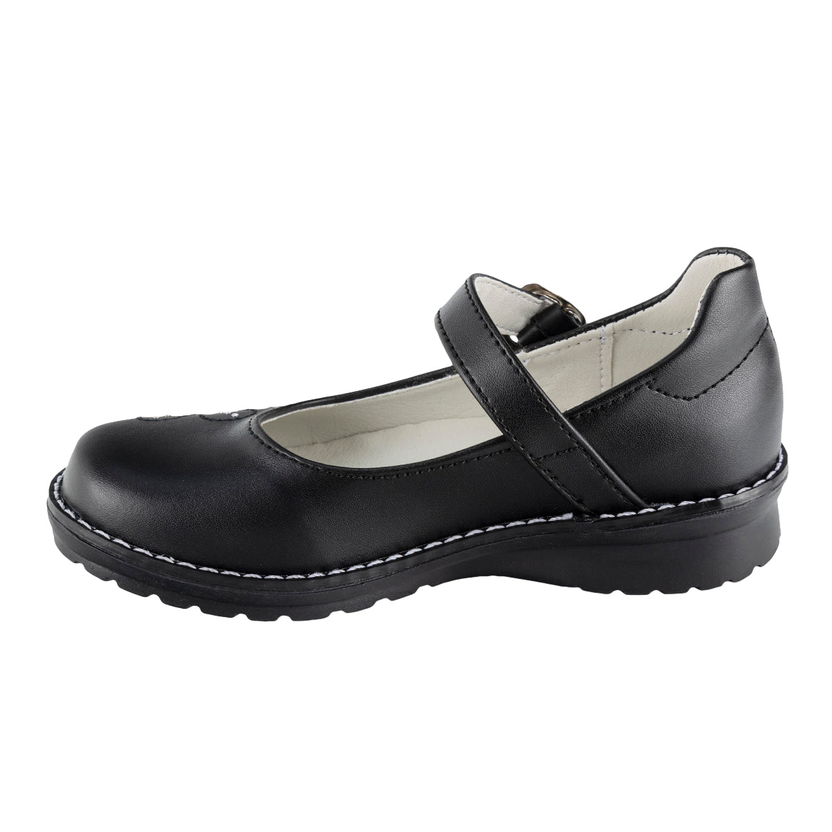 Zapato Escolar Flor Niña Nick&wick 05486 - Tres Reyes Zapaterías - México