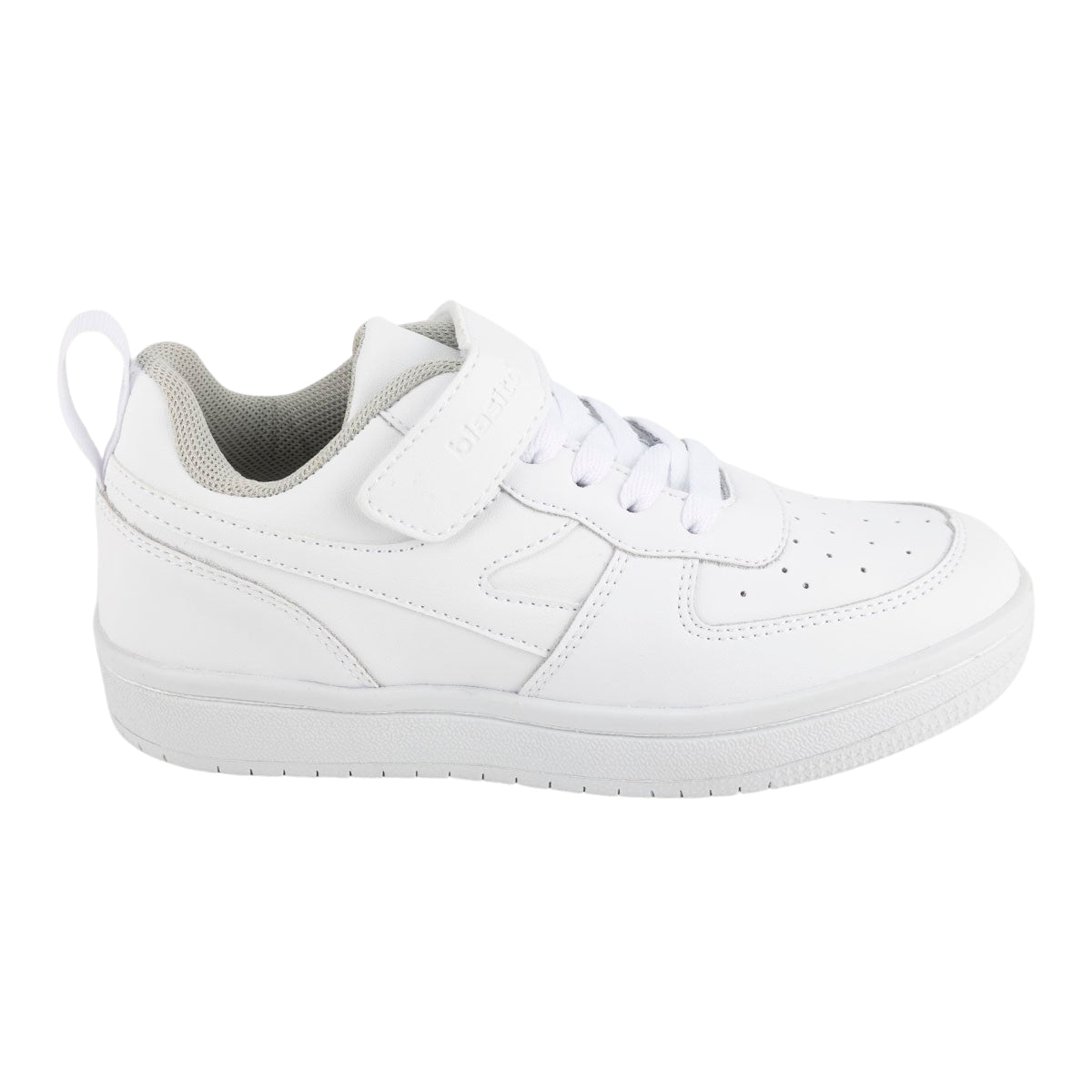 Tenis Blancos Escolar Cómodo Casual Niño Blasito 05538