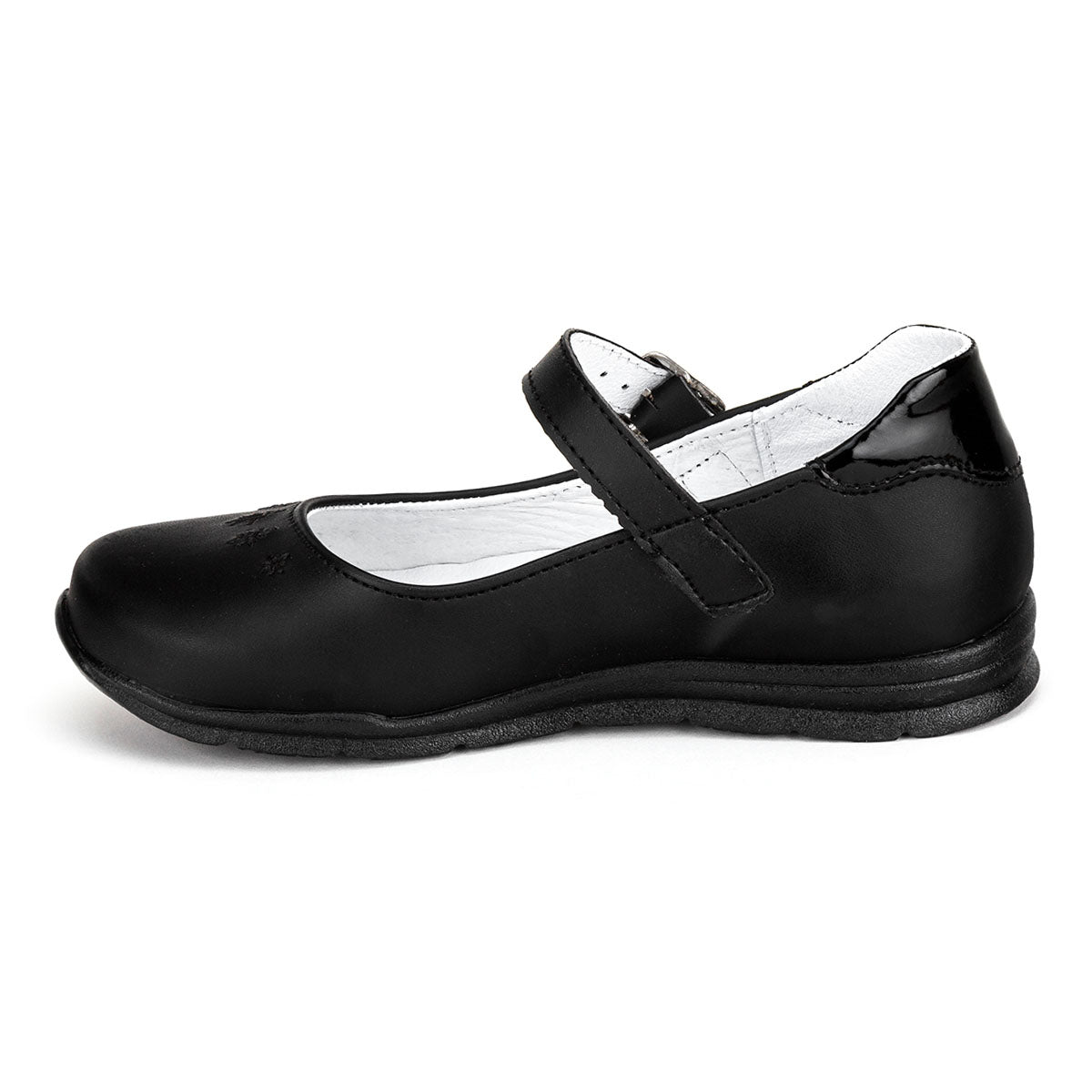 Zapato Escolar Flores Niña Dominiq 03386