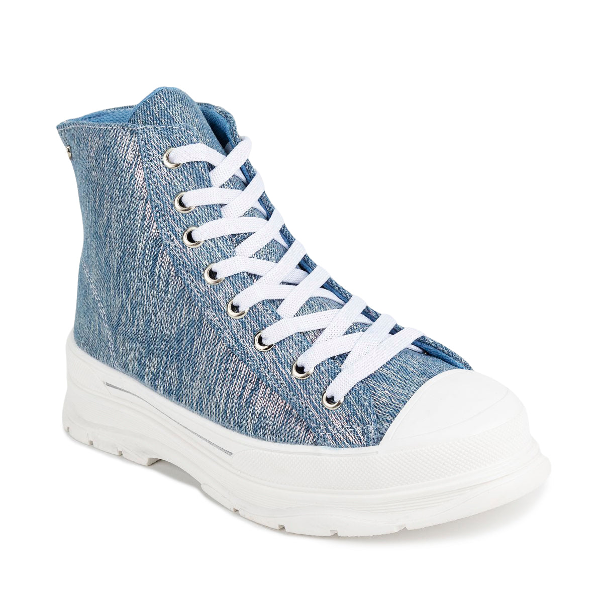 Tenis Moda Urbano Mezclilla Niña Bambino 05223