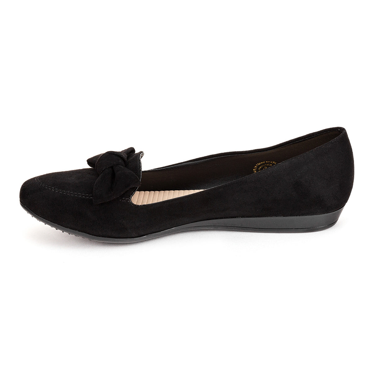 Zapato Flat Moño Para Mujer Caramel 03839