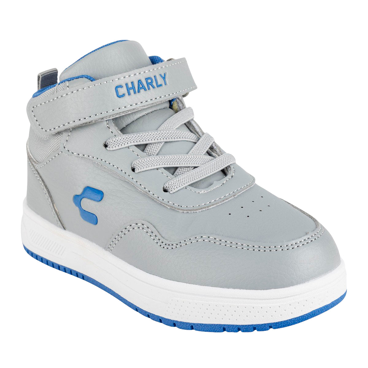 Tenis Charly Para Niño Moda Casual Exertion Gris/Azul-Blanco/Verde 06257/58 Charly Tenis Charly Calzado con Estilo en México