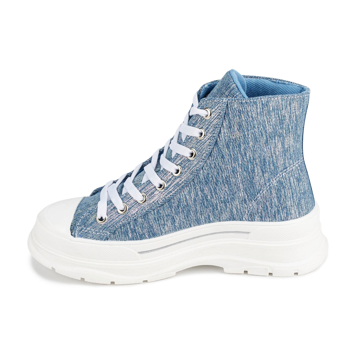 Tenis Moda Urbano Mezclilla Niña Bambino 05223