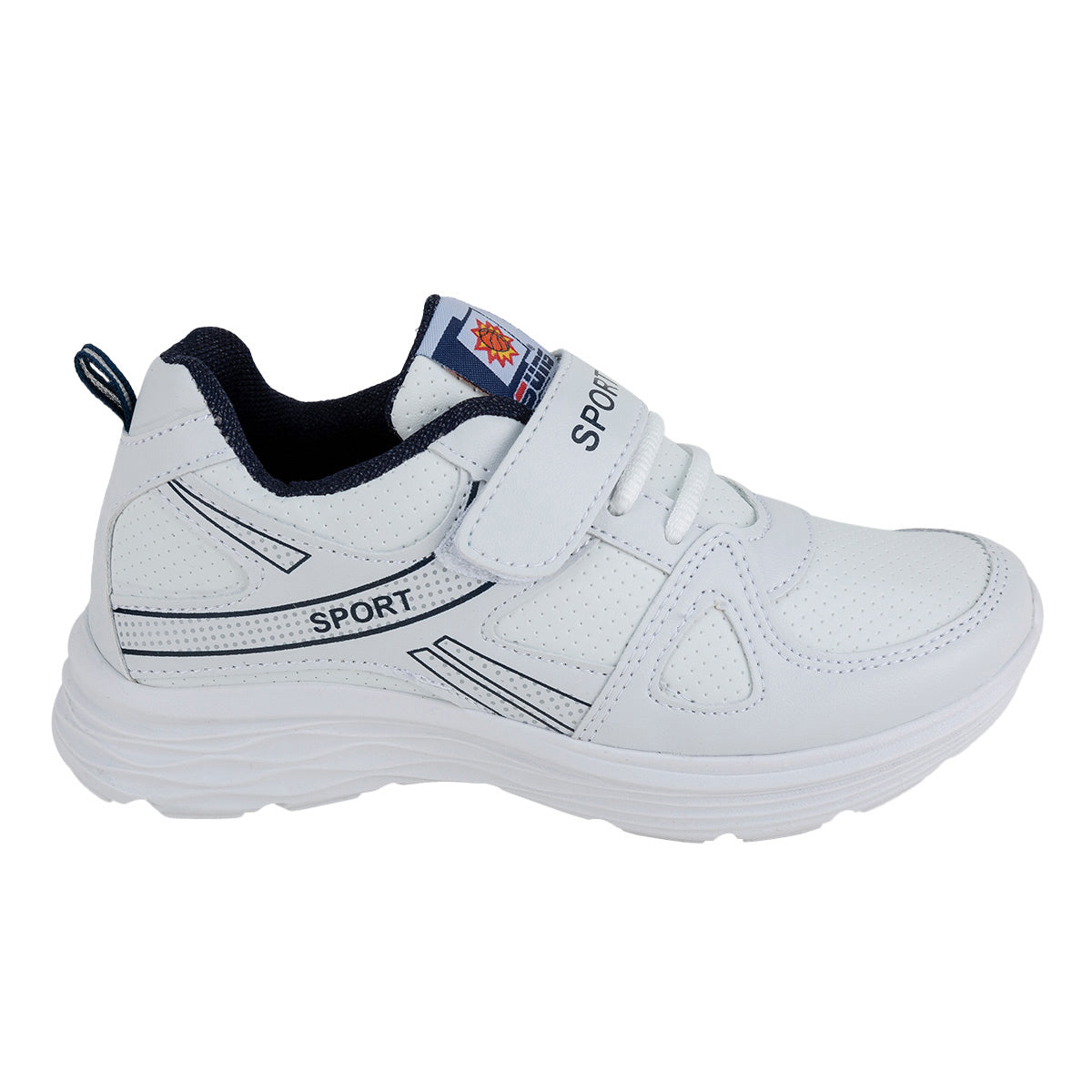 Tenis Deportivo Blanco Niño Suns 04620