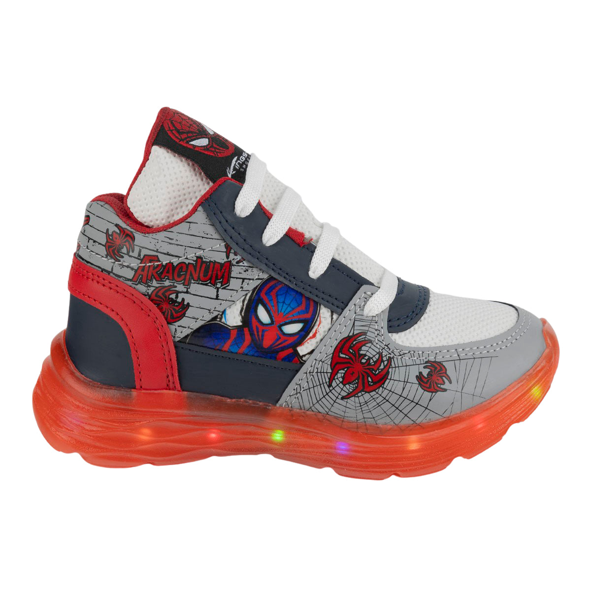 Tenis Moda Spider Man Niño Kings Lu 06312