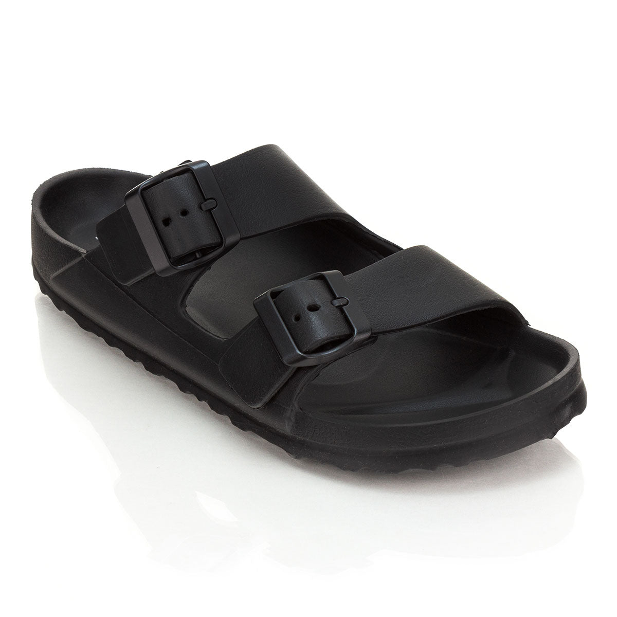 Sandalia Sport Hebilla Dama Elega Negro/Rosa 00792-01777