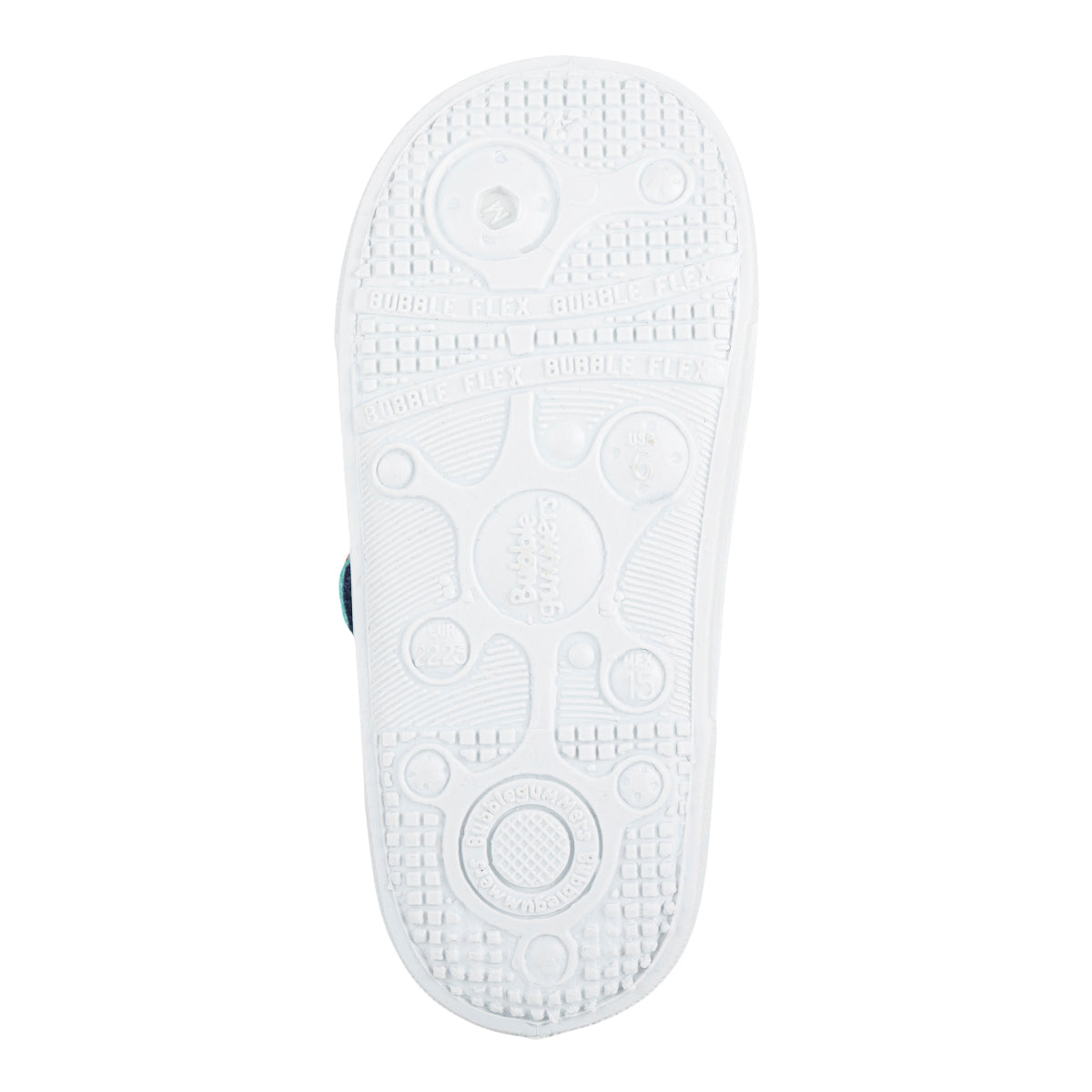 Tenis color Rey con Verde de la marca Bubble Gummers