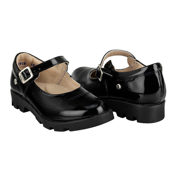 Zapato Escolar Moda Casual Charol Niña Dogi 05505