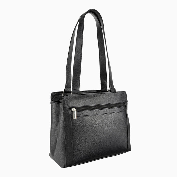 Bolsa en color negro de la marca Roger